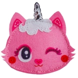 Kreatív készlet – rózsaszín cicatárca Filc robotkák