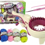 Kreatív szövőgépkészlet 5 színű fonallal