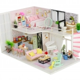 Miniatűr házikó Annina Rózsaszín Melódia