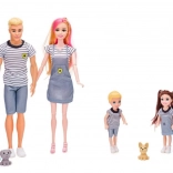 Woodyland modern család kisállatokkal