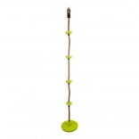 Small Foot 2 az 1-ben mászó hinta, gyermek mászókötél tárcsákkal, 190 cm