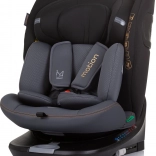Chipolino Motion i-Size autósülés 40–150 cm Isofix-szel és forgó talppal, obsidian