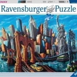 Ravensburger puzzle Welcome to New York 1000 darabos