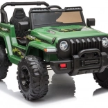LEAN CARS elektromos kisautó – zöld 12V, EVA kerekekkel és távirányítóval