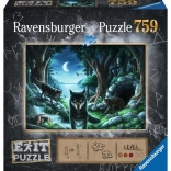 Ravensburger szabadulós EXIT puzzle Farkas 759 darab