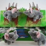 Plüss elefánt – kulcstartó 13 cm