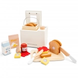 Fa kenyérsütő készlet kiegészítőkkel