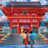 Tavaszi Sakura Puzzle 1000 darabos