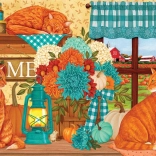 Puzzle Macskák Tök Színben 500 Darab