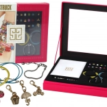 Kreatív karkötő- és ékszerkészítő készlet gyerekeknek