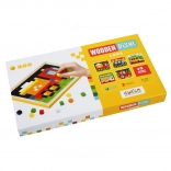 CUBIKA 14903 Pixel IV autó – fa mozaik 400 kockával és 7 sablonnal