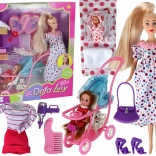 Várandós baba Lucy kiegészítőkkel