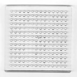 Playbox átlátszó alap vasalható gyöngyökhöz, négyzet alakú