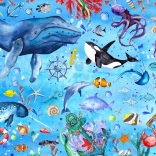 Puzzle Mélykék tenger 1000 darabos ENJOY