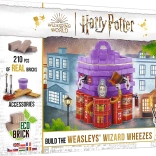 Brick Trick Harry Potter építőkészlet: Weasley Varázsviccboltja (210 darab)