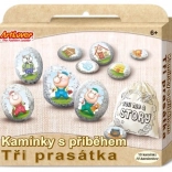 Kis kavicsok a Három Kismalac Történetével