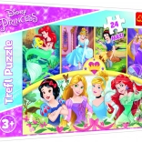 Maxi puzzle 24 darab – DISNEY hercegnők, az emlékek varázsa