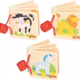 Fa mini könyvecske gyerekeknek Goki