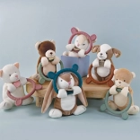 Doudou plüss játék rágókával