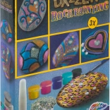 Grafix kavicsfestés Metallic Dazzling – kreatív készlet