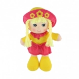 Virágka textilbaba 35 cm