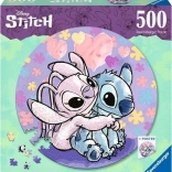 Ravensburger Stitch motívumú 500 darabos puzzle