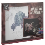 Gyémánt festés virágokkal 40x50 cm