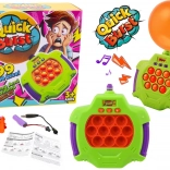 Elektronikus ügyességi konzol pattogó lufikkal