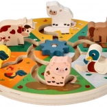 Fa kirakós - Farm állatkák