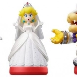 amiibo figurák Super Mario – esküvői szett Mario, Peach és Bowser (3 db)