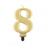 Arany tortagyertya nyolcas szám