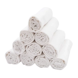 Prémium pamut pelenkák 80 × 80 cm, 10 db