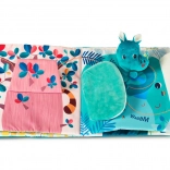 Lilliputiens textil könyv – Marius, a rinocérosz apukát keres