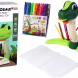 Rajzoló projektor Dínó hangokkal és kiegészítőkkel