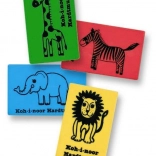 KOH-I-NOOR Afrika plasztikus radír, 1 db (vegyes minták)