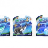 Világító búvár bálna vízbe (színmix)