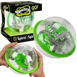 Perplexus Go spirális 3D labirintus – zöld gömb