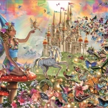 Educa puzzle Tündér és pillangók 500 darab