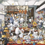 HEYE Puzzle Cartoon Classics: Kreatív szakácsok 1000 darab