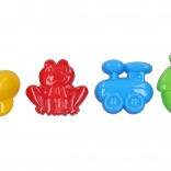 Homokozó formakészlet 10 cm – 4 db