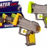 Kis vízipisztoly átlátszó sárga narancssárga