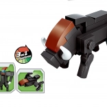 QMAN építőkészlet 3 az 1-ben – vaddisznó (27 elem)