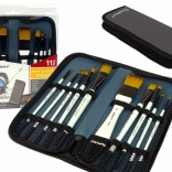 Művészi ecsetkészlet 10 db tokban