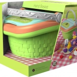 Játékkészlet piknikkosárral és desszertekkel