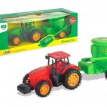 Traktor utánfutóval lendkerekes meghajtással