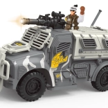 Katonai autó effektekkel