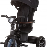 Chipolino háromkerekű tricikli tetővel és zenés dobozzal Derby 2 az 1-ben Obsidian