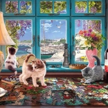 SCHMIDT puzzle – A puzzle-rajongó asztala, 1000 darab