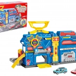 Hordozható versenyállomás fényekkel és hangokkal