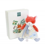 Ajándék csomag Plüss róka Romarin cumitartóval